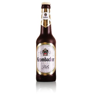 Schoko-Bierflasche Krombacher, 23,5 cm