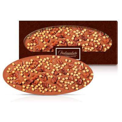 Karamell & Walnuss – Walnussschokolade mit Salzkaramell - 100 g