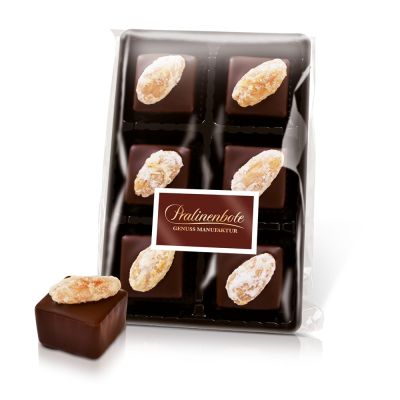 Mandel-Amaretto – 6 handgemachte Mandel Pralinen mit Amaretto