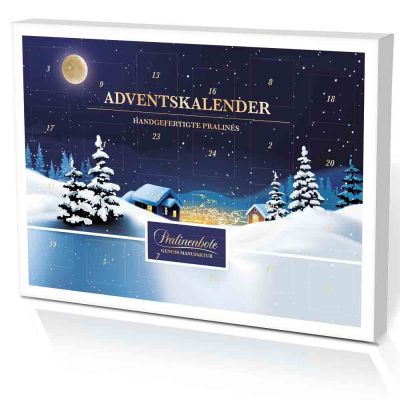 Pralinen Adventskalender „Klassiker“ mit 24 handgemachten Pralinen