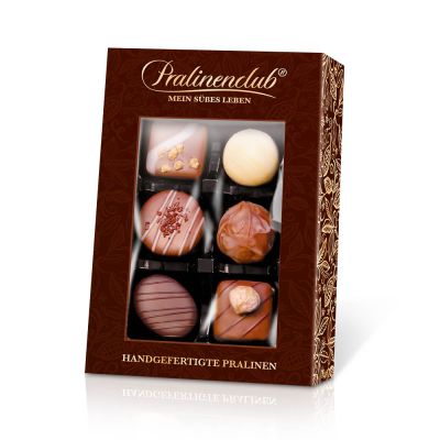 Pralinenclub Bestseller – 6 handgefertigte Lieblingspralinen